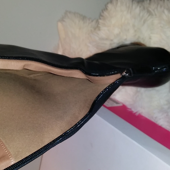 🌈Black Melita Knee High Boots Size 8W EUC🌈 - Picture 14 of 16